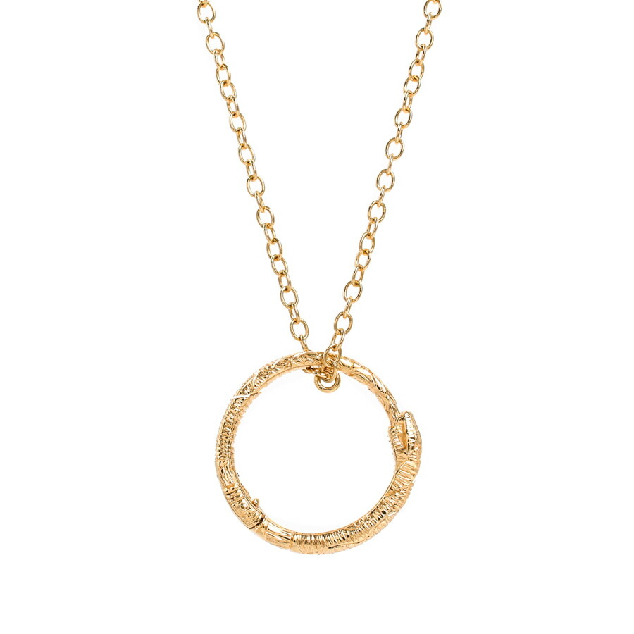 GUCCI ウロボロス　K18 正規品 GUCCI - グッチ GUCCI ネックレス ウロボロス スネーク 蛇