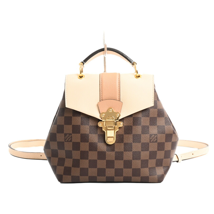 【美品】ルイヴィトン ダミエ・クラプトンバッグパック 3way N42262 楽天市場】【バッグ】LOUIS VUITTON ルイ ヴィトン ダミエ
