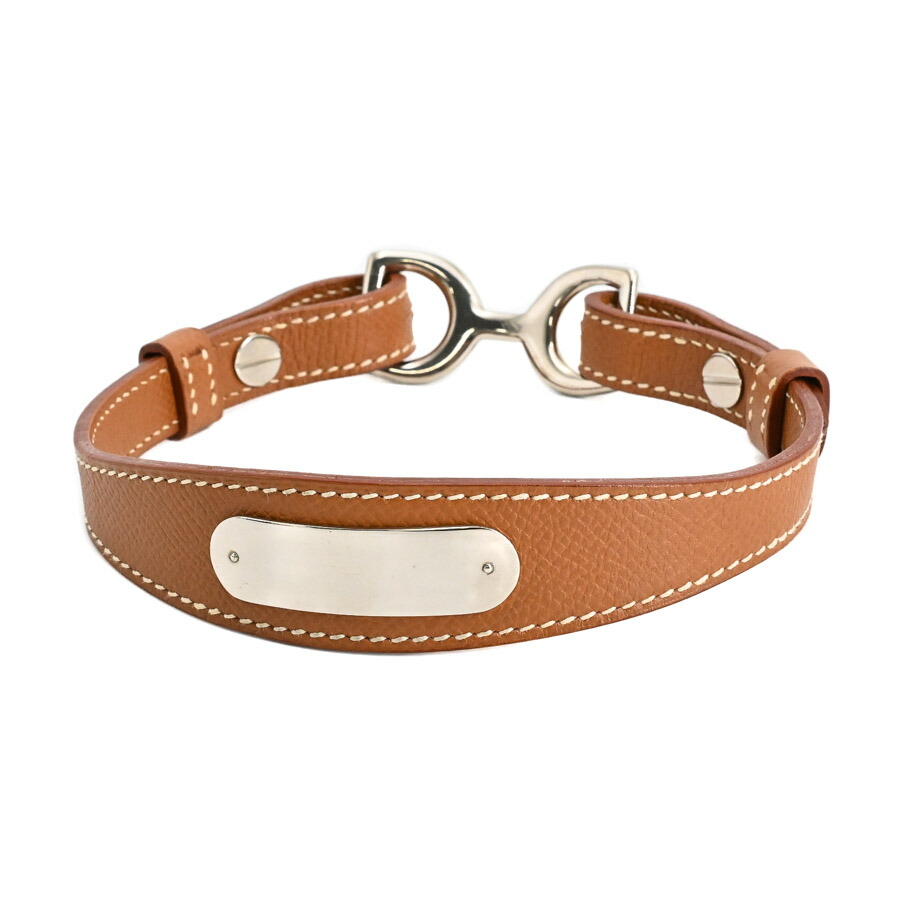 gigisan【新品級】エルメス・首輪・犬用・カデナ・オレンジ・ゴールド 楽天市場】HERMES エルメス 首輪 ペット ドッグリード 散歩