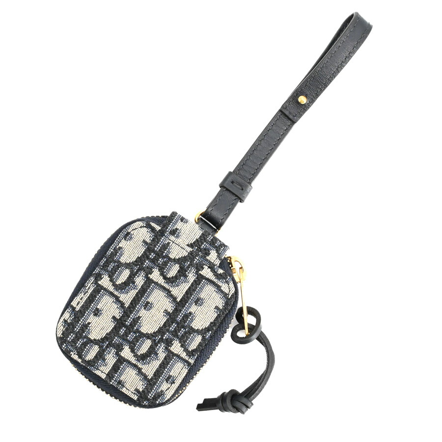 DIOR ディオール イヤフォンケース Bobby オブリーク デイリーに使える】Dior ディオール Bobby イヤフォンケース