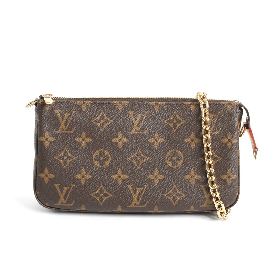 ルイヴィトン アクセソワール ポシェット ハンドバッグ モノグラム ブラウン LOUIS VUITTON ルイヴィトン ポシェットアクセソワール