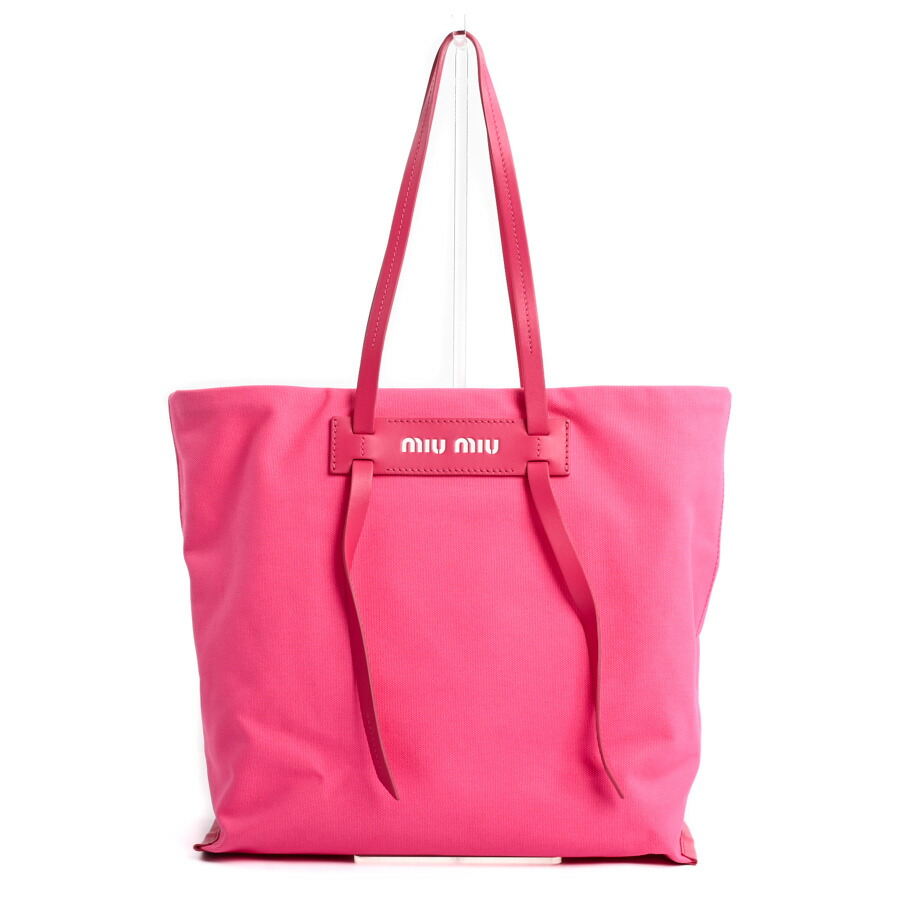 miumiu トート　エコバッグ ミュウミュウの日本限定