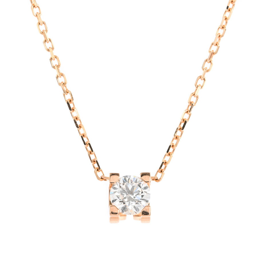 箱付　美品　カルティエ　Cartier ネックレス　ダブルC 2C C2 シルバ 楽天市場】カルティエ Cartier ネックレス 2C シルバー 金属素材