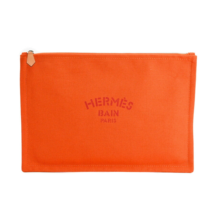エルメス❤️ポーチ❤️ゴールド エルメス<br>バックポケット ポーチ 25cm<br> エトゥープ<br