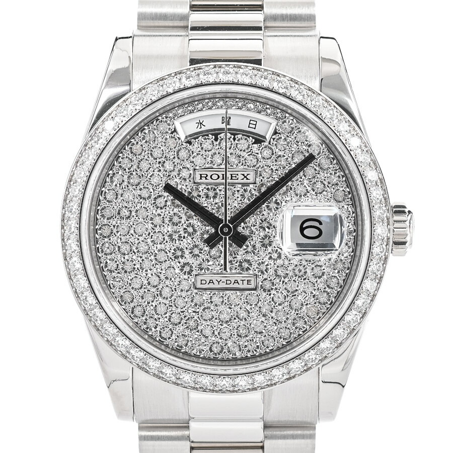 ROLEX　腕時計 楽天市場】ロレックス ROLEX デイデイト 118346A シルバー/8PD