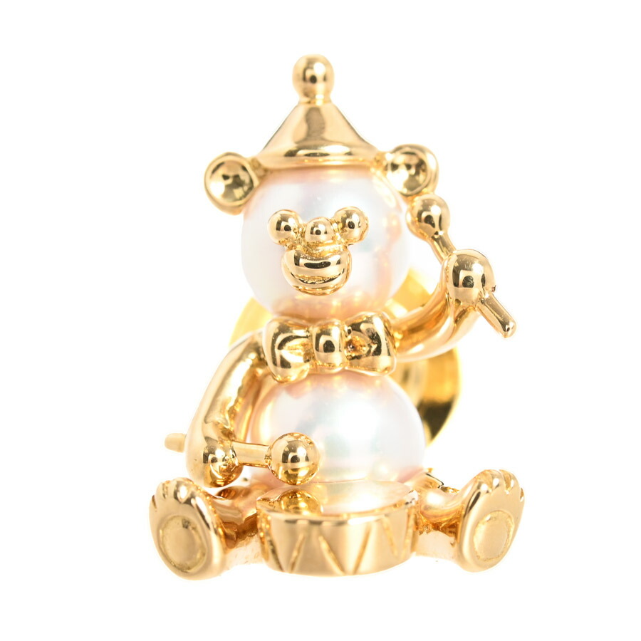 楽天市場】【緑屋質屋】ミキモト パールブローチ ネコ SV925【中古