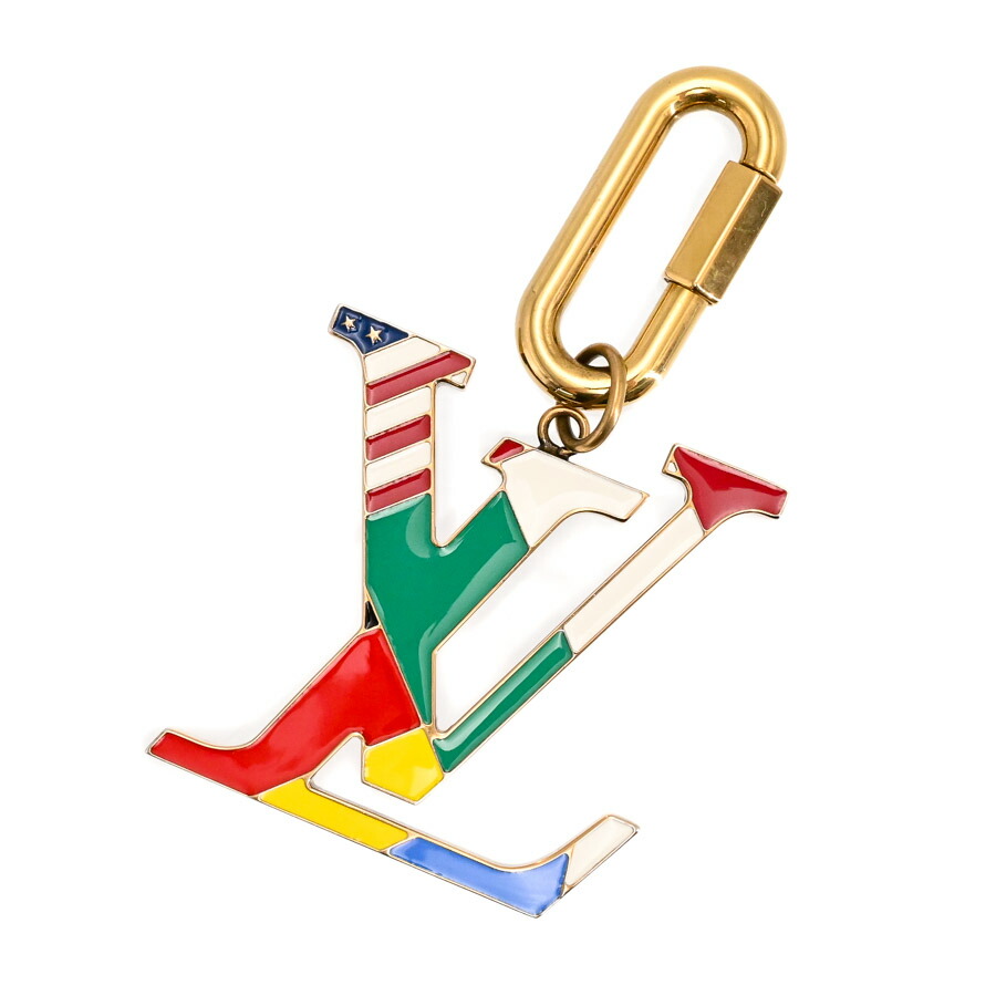 LOUIS VUITTON ビジューサック LVプリズム チャーム キーホルダー LOUIS VUITTON ビジューサック LVプリズム チャーム キーホルダー