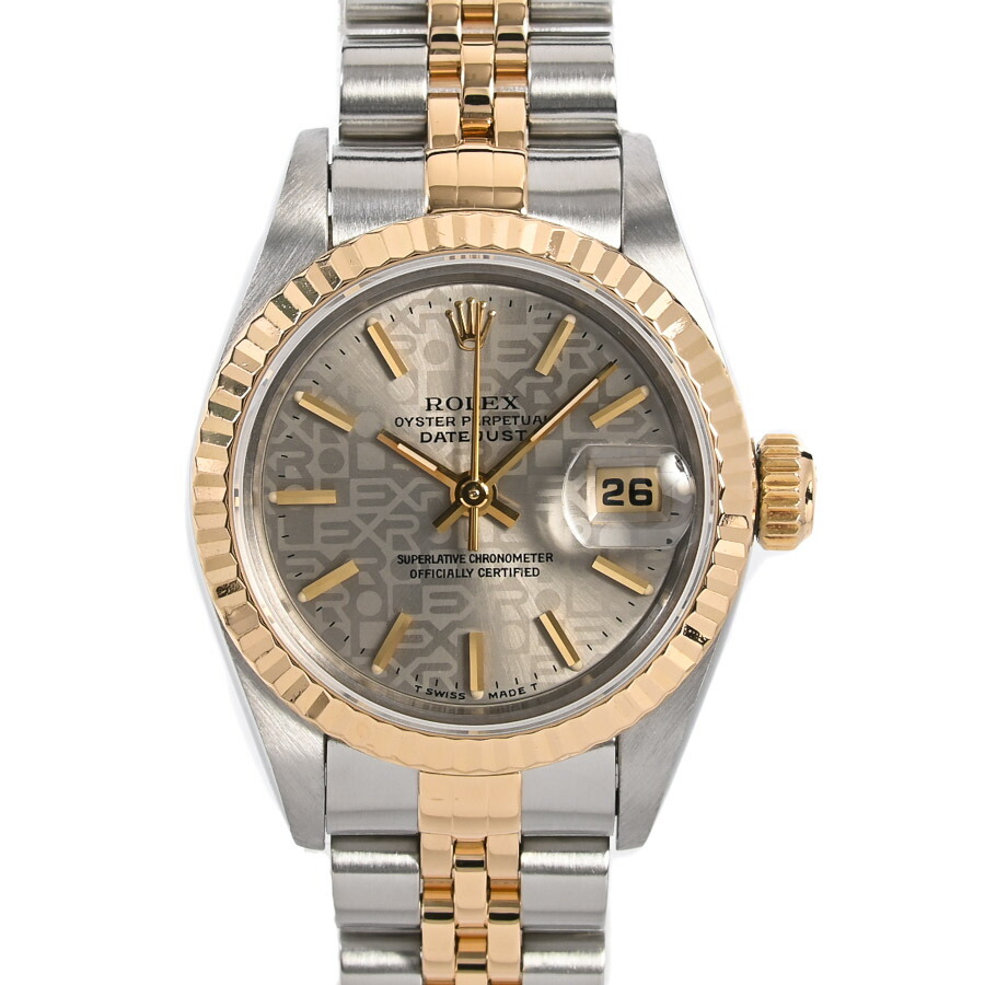 楽天市場】【中古】ロレックス デイトジャスト 69173 2BR グリーン