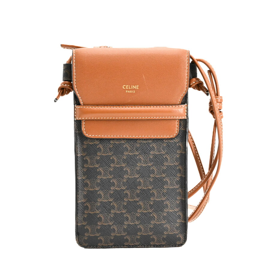 楽天市場】セリーヌ 10J092DQB.04LU トリオンフキャンバスxカーフ