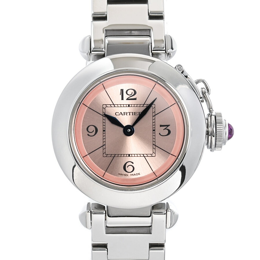 早い者勝ちです Cartier シルバー ミスパシャ　クォーツ カルティエ Cartier ミスパシャ W3140007 シルバー SS レディース