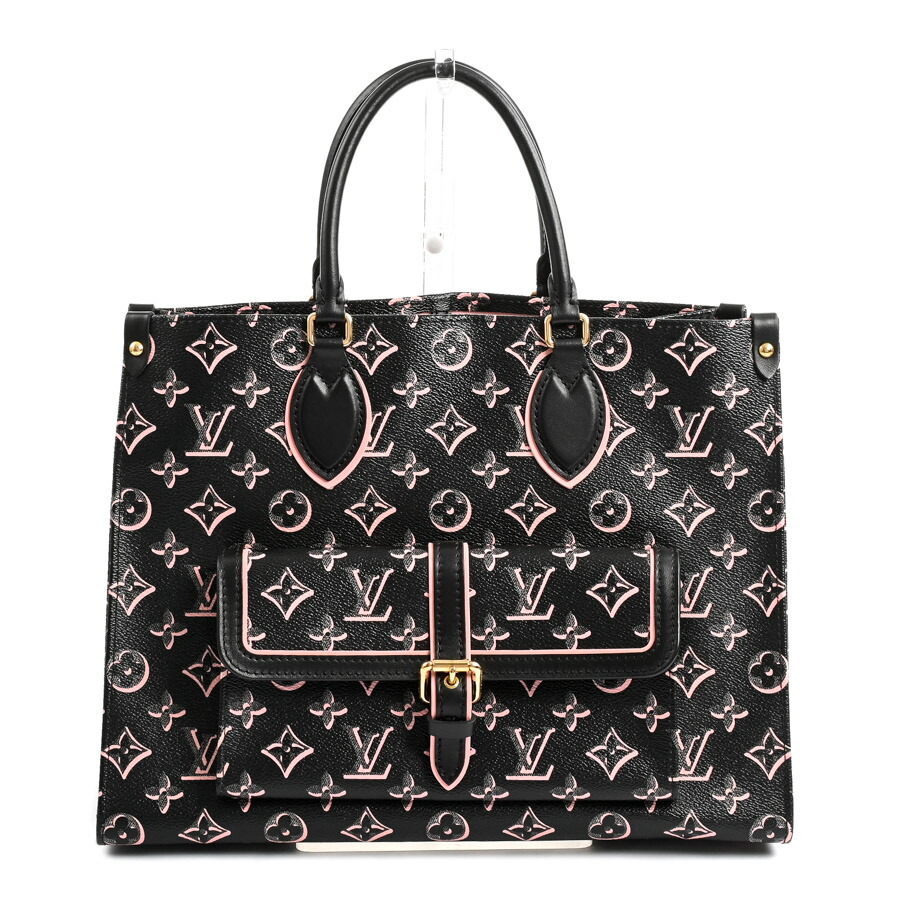 LOUIS VUITTON オンザゴー MM ブラック オンザゴー MM モノグラム・アンプラント｜ルイ・ヴィトン 公式サイト