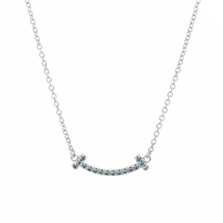 楽天市場】TIFFANY&Co ティファニー T スマイル ミニ ネックレス K18YG
