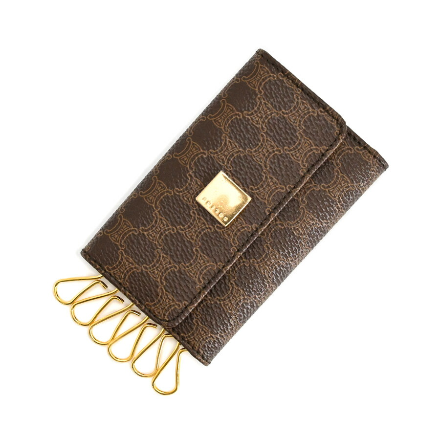 楽天市場】セリーヌ コインケース キーケース トリオンフ ストライプ