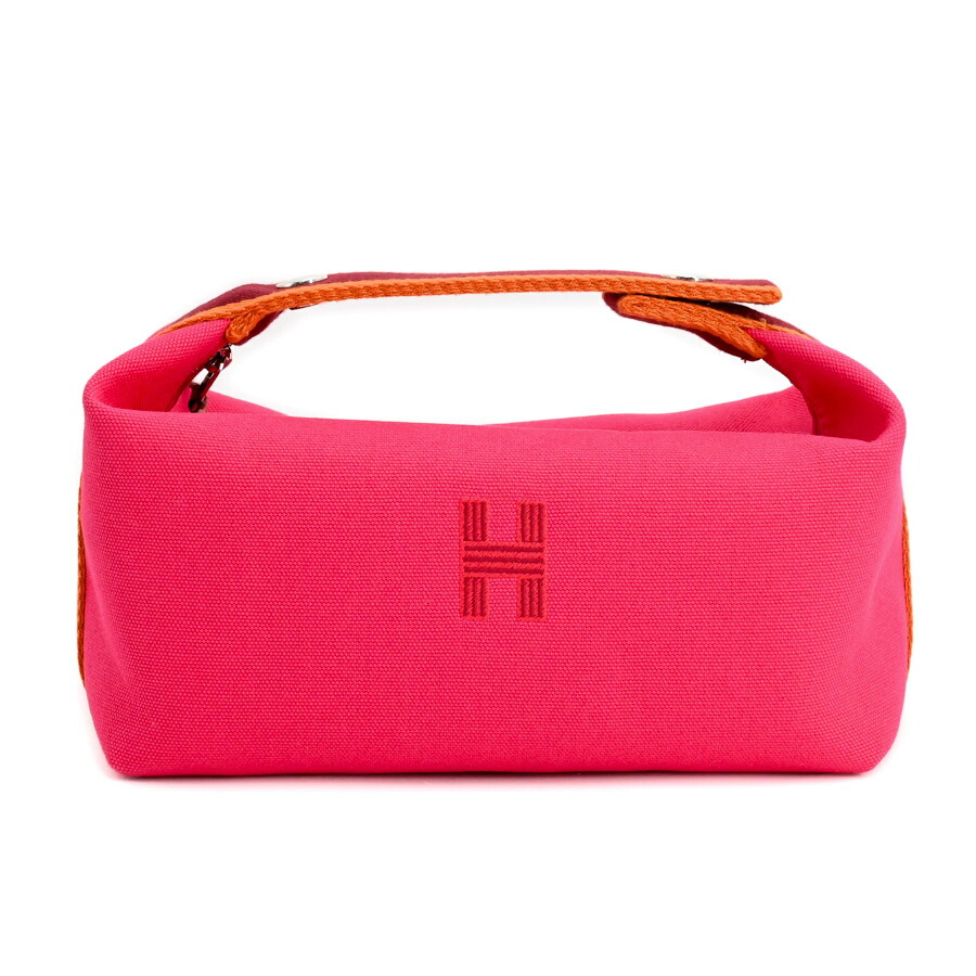 楽天市場】エルメス HERMES ブリッドアブラックPM ポーチ キャンバス