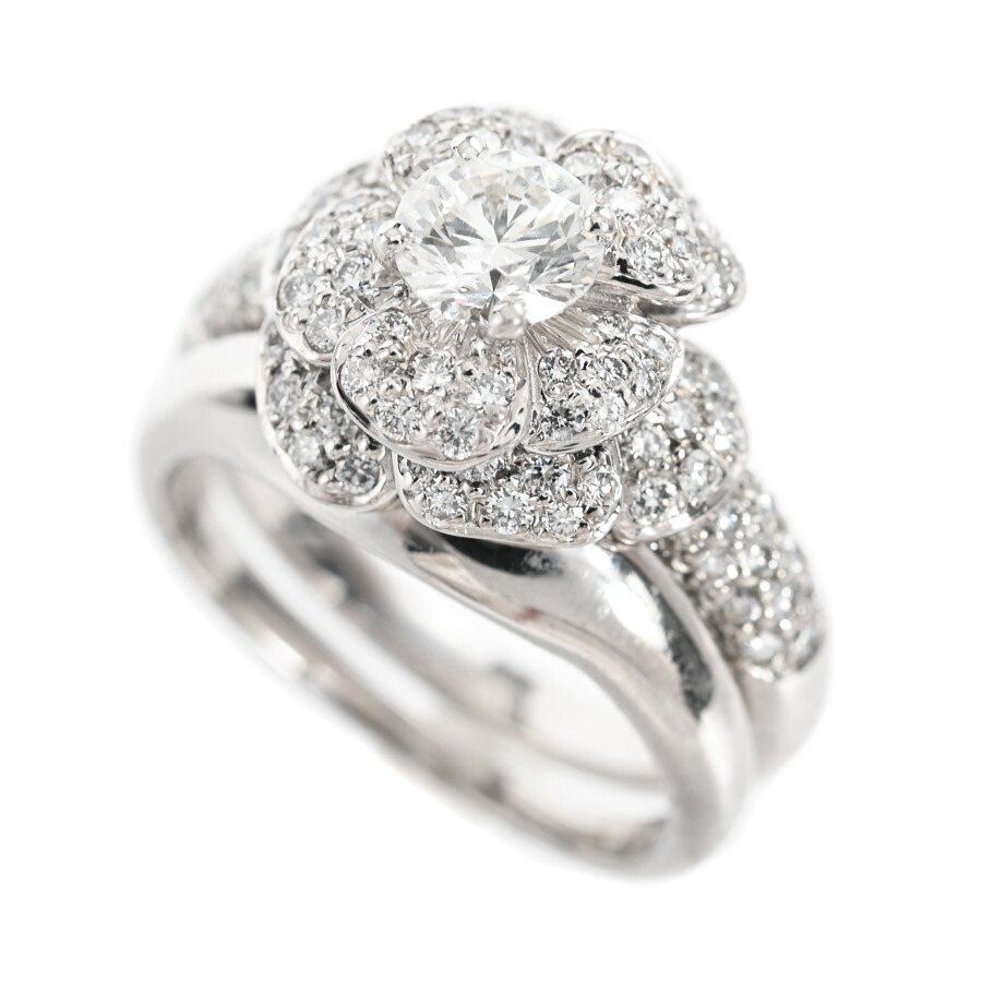 楽天市場】【中古】 CHANEL （シャネル） ｶﾒﾘｱ ﾘﾝｸﾞ 750WG ブランド