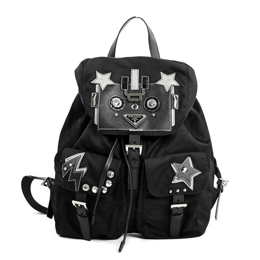 楽天市場】【美品】プラダ 1BZ066 バックパック リュックサック