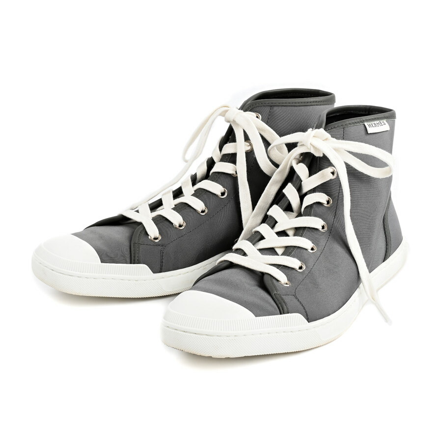 楽天市場】【緑屋質屋】エルメス ハイカット スニーカー ジミー