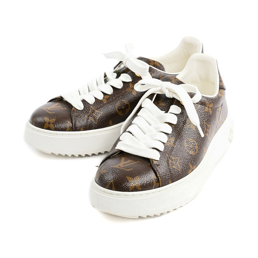 【美品】ルイヴィトンタイムアウトラインスエード スニーカー！ 楽天市場】【美品】ルイヴィトン レディース タイムアウトライン