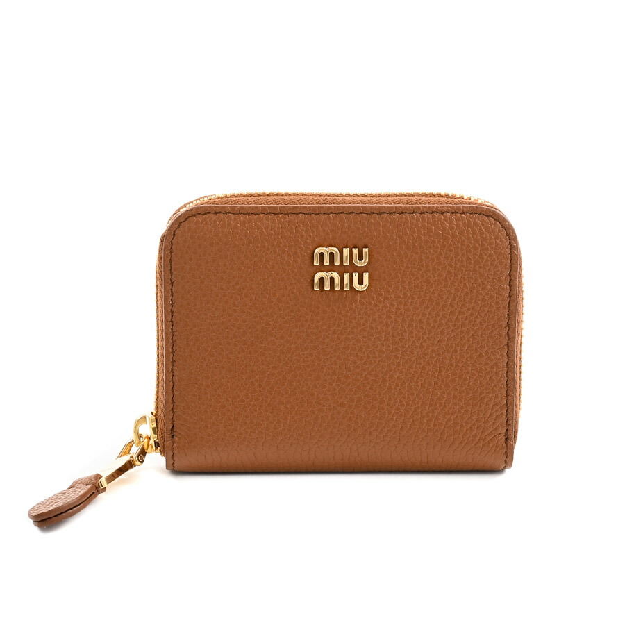 楽天市場】T【MIU MIU】コインケース 5MM268 羊革 マテラッセ NERO