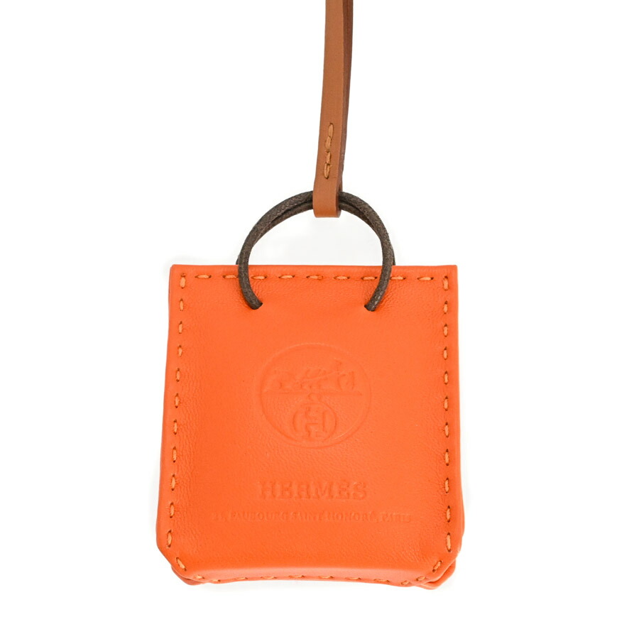 楽天市場】エルメス サック オランジュ チャーム フュー アニオン