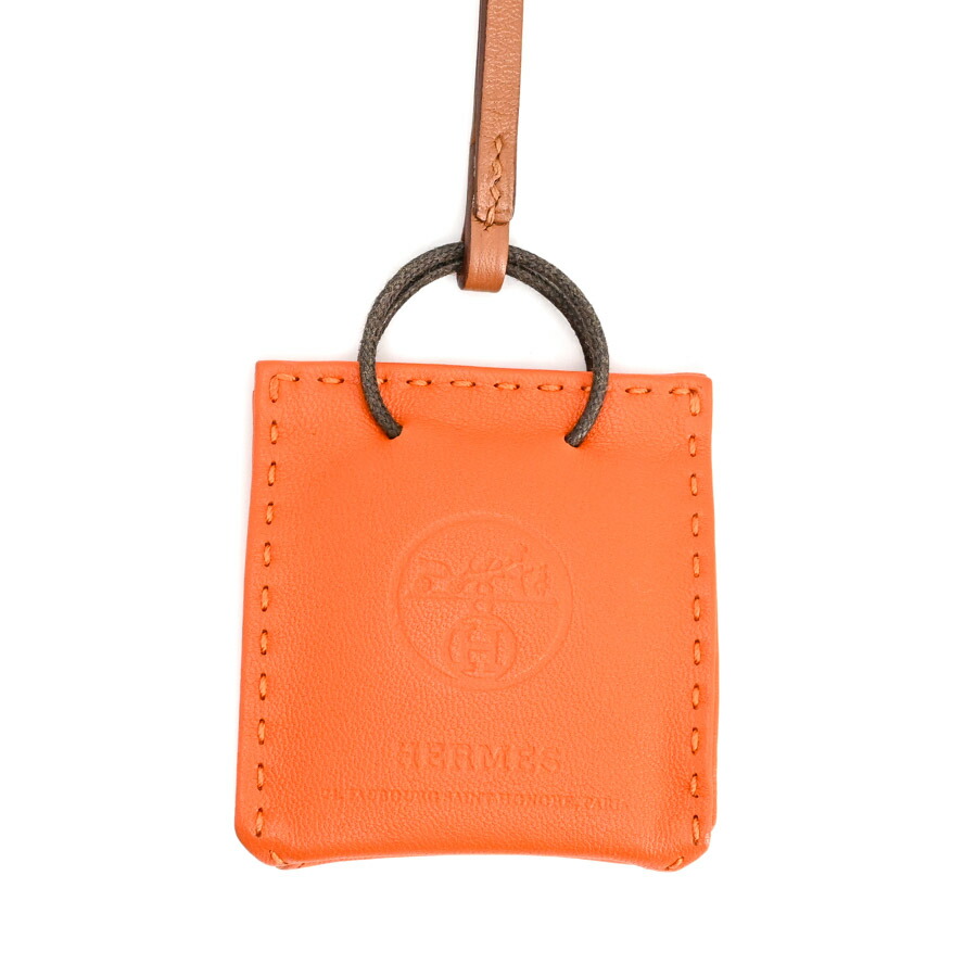 楽天市場】エルメス サック オランジュ チャーム フュー アニオン