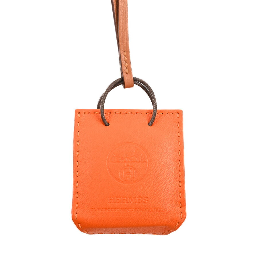 楽天市場】エルメス サック オランジュ チャーム フュー アニオン