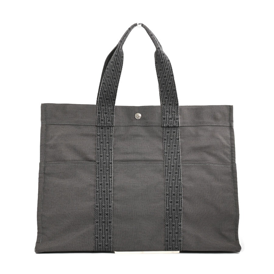 楽天市場】HERMES(エルメス) エールライン トートバッグGM グレー
