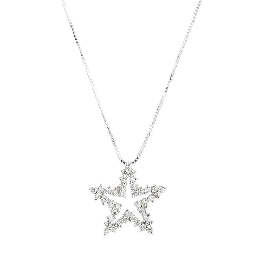 【中古】A品 ダイヤ ネックレス ダイヤ0.5ct 4.2g レディース