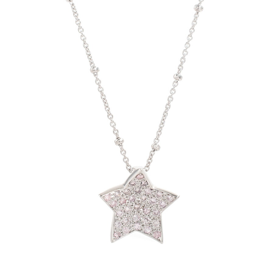 【中古】A品 ピンクダイヤ ネックレス ピンクダイヤ0.34ct 4.9g レディース 113,000円
