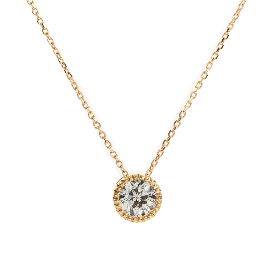 新品 ダイヤ ネックレス ダイヤ0.518ct 2.2g レディース