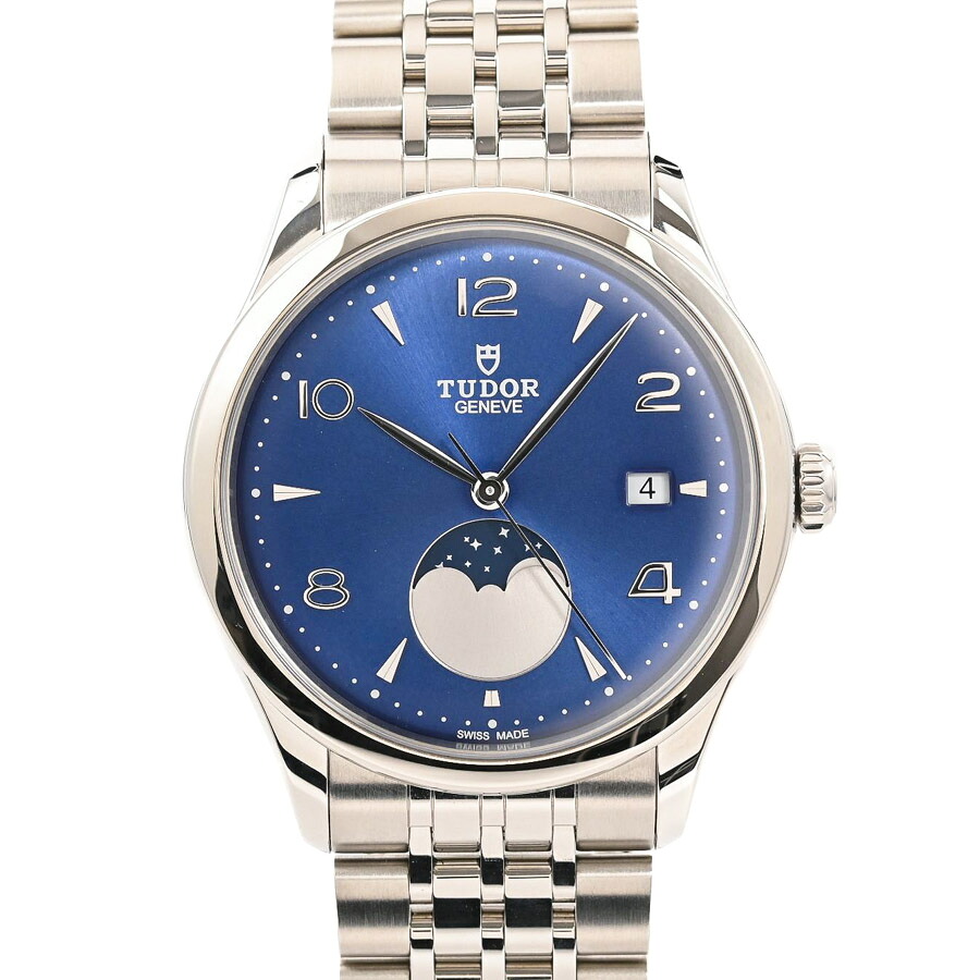 【中古】SA品 チューダー/チュードル 1926 ルナ ウオッチ 91560 青み メンズ