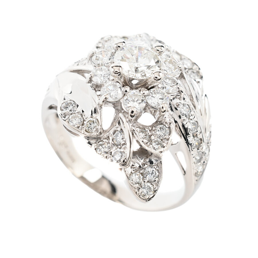 【中古】A品 ダイヤ リング ダイヤ1.67ct 11号 8.6g レディース