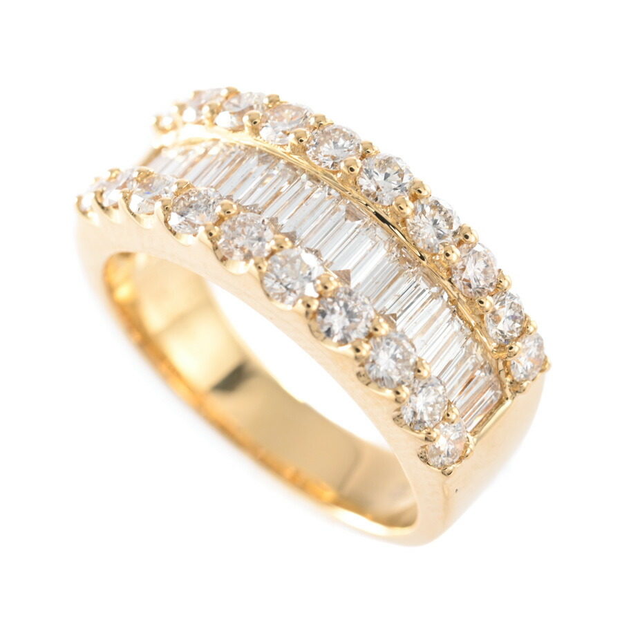 【中古】A品 ダイヤ リング ダイヤ1.55ct 11.5号 7.6g レディース