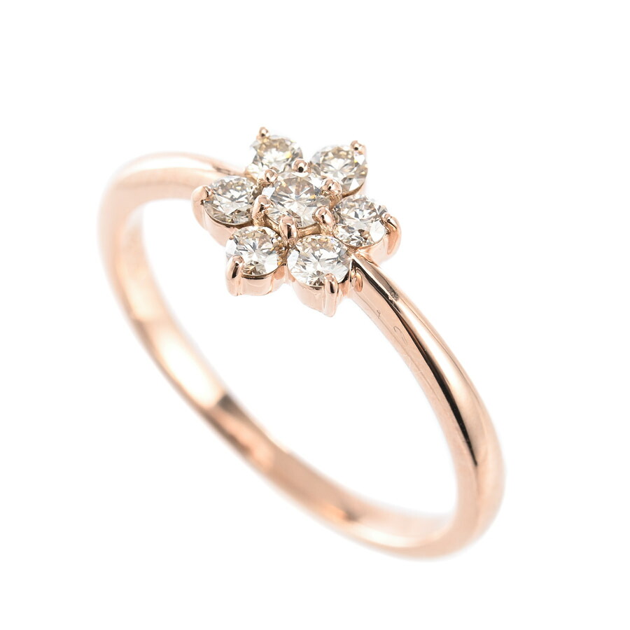 【中古】A品 ダイヤ リング ダイヤ0.29ct 13号 2.5g レディース