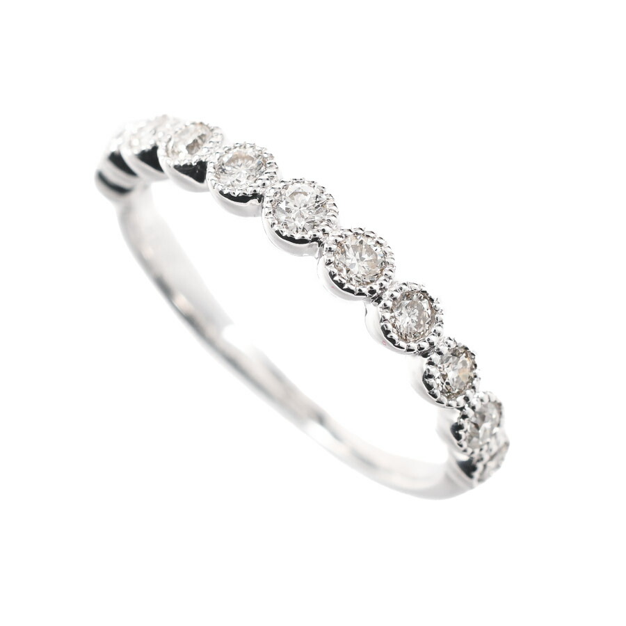 【中古】A品 ダイヤ リング ダイヤ0.33ct 10.5号 2.4g レディース