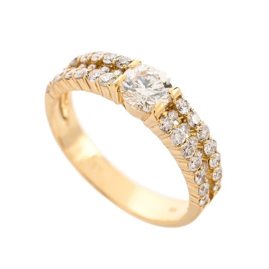 【中古】A品 ダイヤ リング ダイヤ0.502/0.52ct #13 3.5g レディース 101,750円