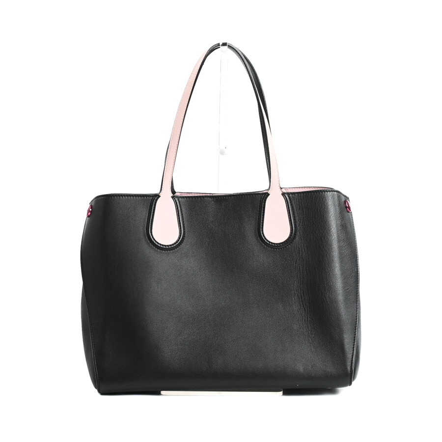 【中古】AB品 ディオール アディクトトート トートバッグ M0832PVCV ブラック/ピンク レディース｜ロデオドライブ店