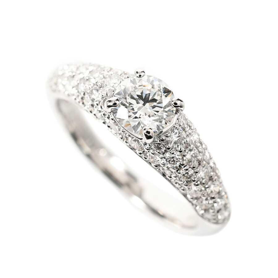 【中古】A品 ダイヤ リング ダイヤ0.508/0.64ct 12号 5.0g レディース｜ロデオドライブ店 104,500円