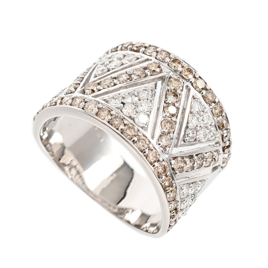 【中古】A品 ダイヤ リング ダイヤ1.3/0.63ct 16号 10.2g レディース｜ロデオドライブ店