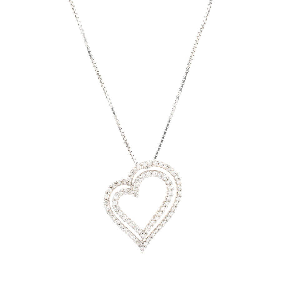 【中古】A品 ダイヤ ネックレス ダイヤ0.5ct 5.3g レディース|ロデオドライブ店