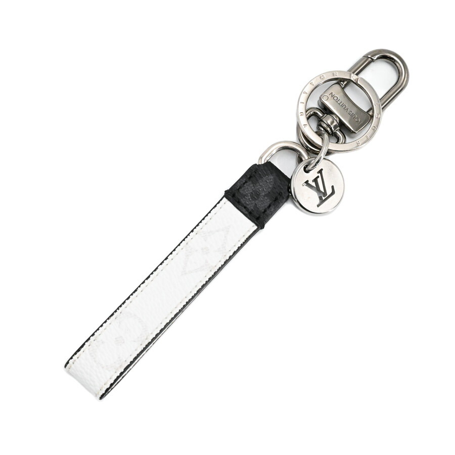 【中古】AB品 ルイヴィトン ドラゴンヌ キーホルダー M82379 ホワイト メンズ｜ロデオドライブ店