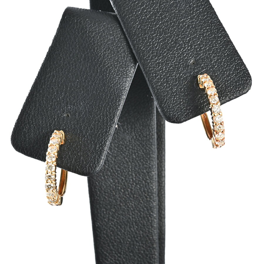 【中古】A品 ダイヤ イヤリング ダイヤ0.25/0.25ct 2.9g レディース|ロデオドライブ店