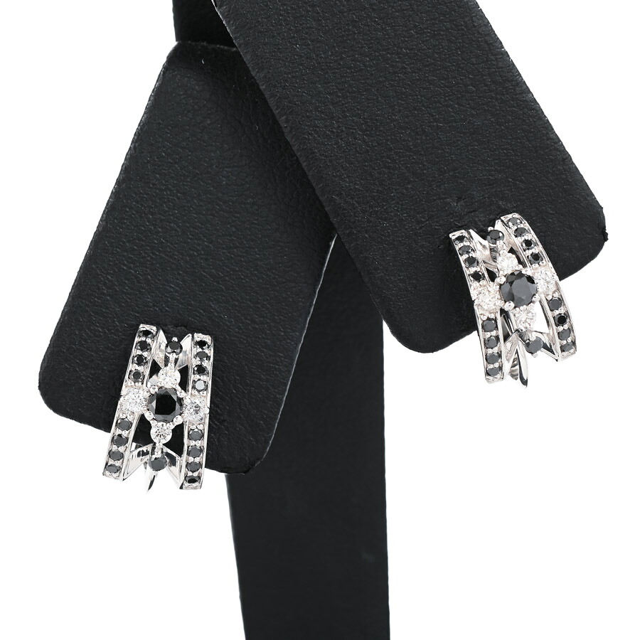 【中古】A品 Koo-fu ブラックダイヤ0.28/0.27ct 5.5g レディース｜ロデオドライブ店