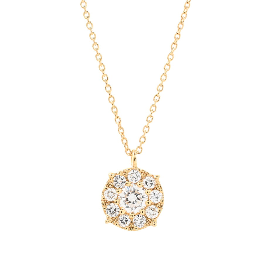 【中古】A品 ダイヤ ネックレス ダイヤ0.23/0.2ct 2.3g レディース｜ロデオドライブ店 65,450円