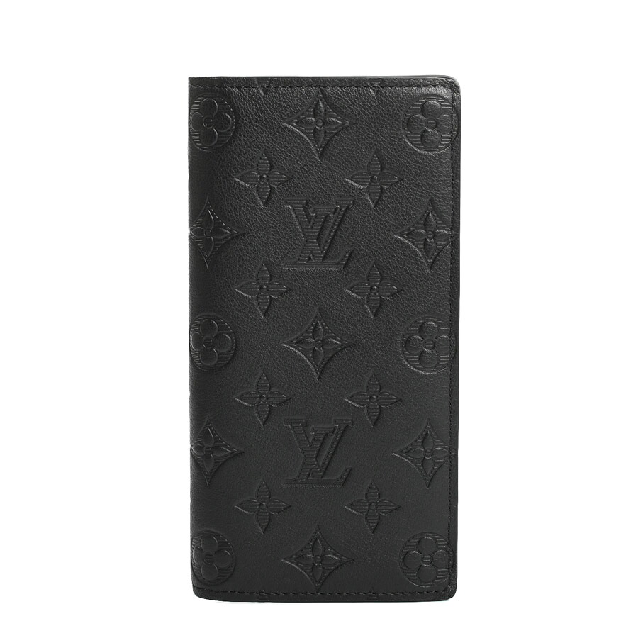 【中古】SA品 ルイヴィトン ポルトフォイユブラザ 長紙入れ M62900 黒いこと メンズ