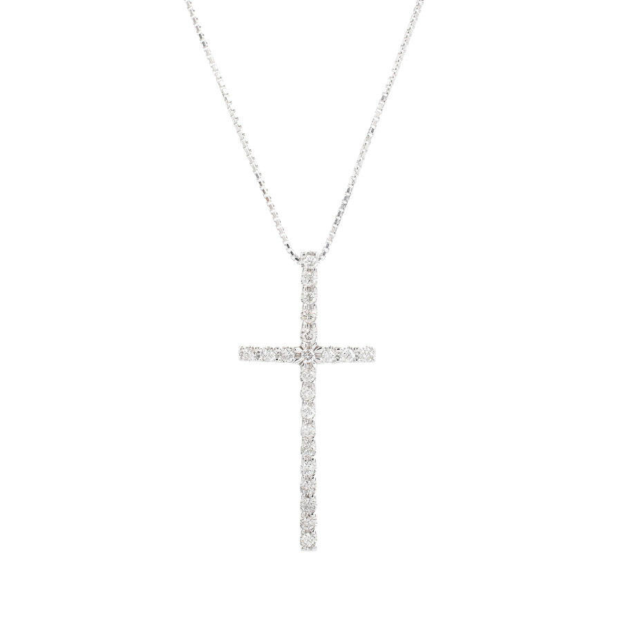 【中古】A品 ダイヤ ネックレス ダイヤ0.3ct 4.7g レディース｜ロデオドライブ店
