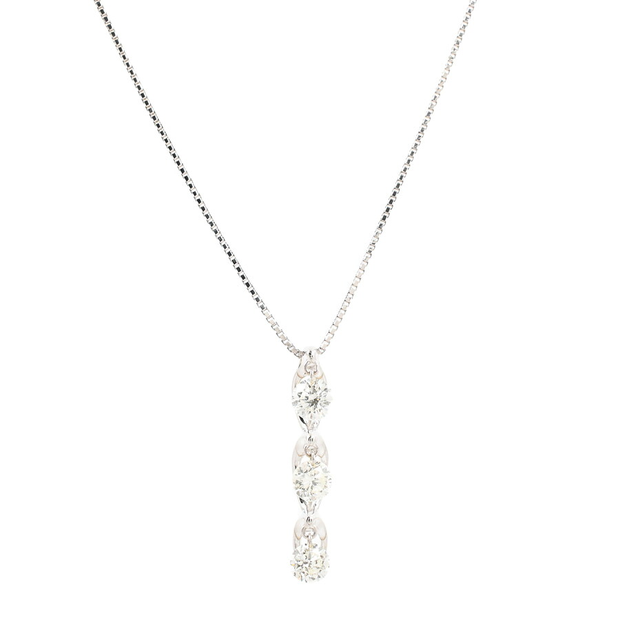 【中古】A品 ダイヤ ネックレス ダイヤ0.5ct 2.9g レディース｜ロデオドライブ店