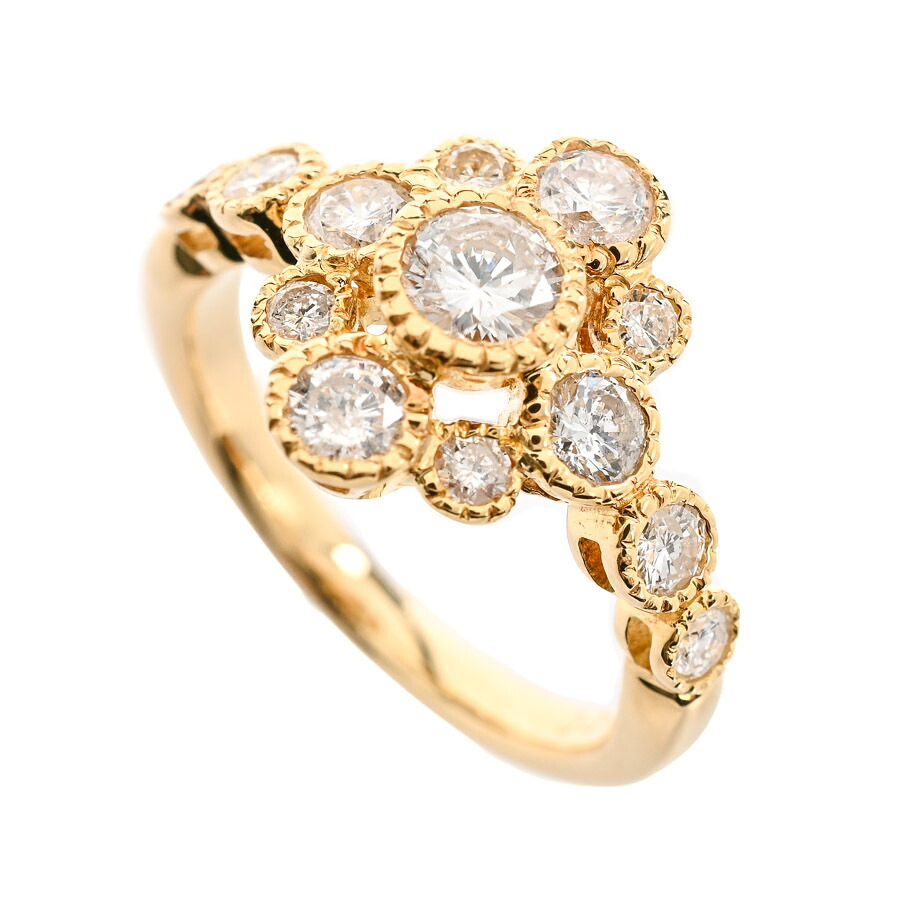 【中古】A品 ダイヤ リング ダイヤ1ct 10.5号 4.7g レディース｜ロデオドライブ店 108,350円
