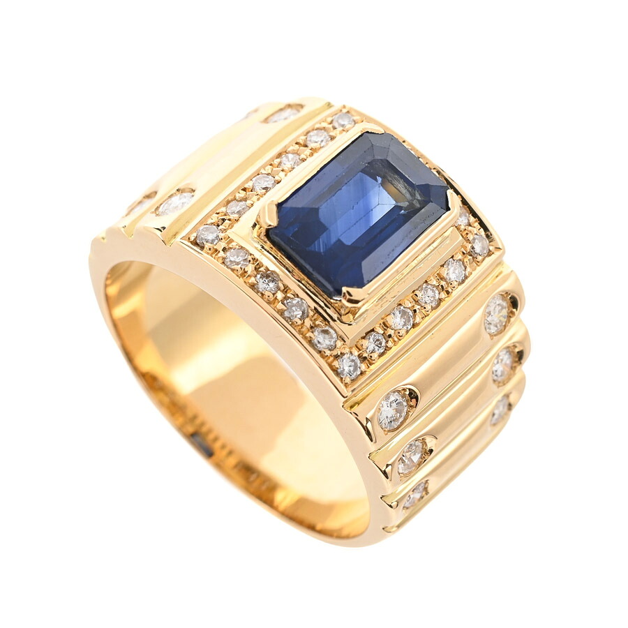 【中古】A品 サファイア リング サファイア2.3ct ダイヤ0.48ct 15号 13.9g レディース｜ロデオドライブ店 239,400円