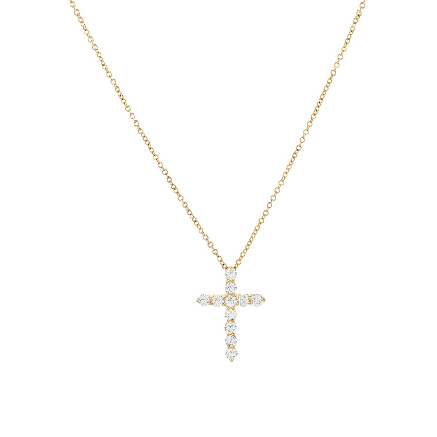 【中古】A品 ティファニー スモールクロス ネックレス レディース|ロデオドライブ店
